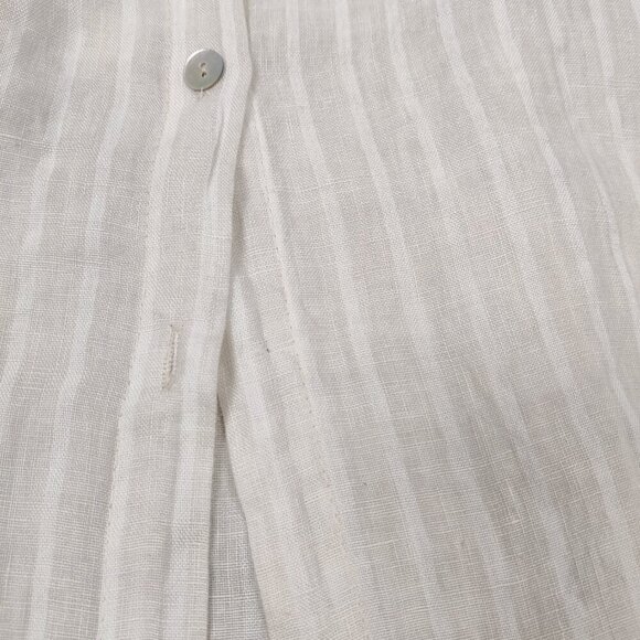 Lungo L'arno Women's Maxi Striped Shirt Dress Size Small Quiet Luxury Old Money - Picture 6 of 11
